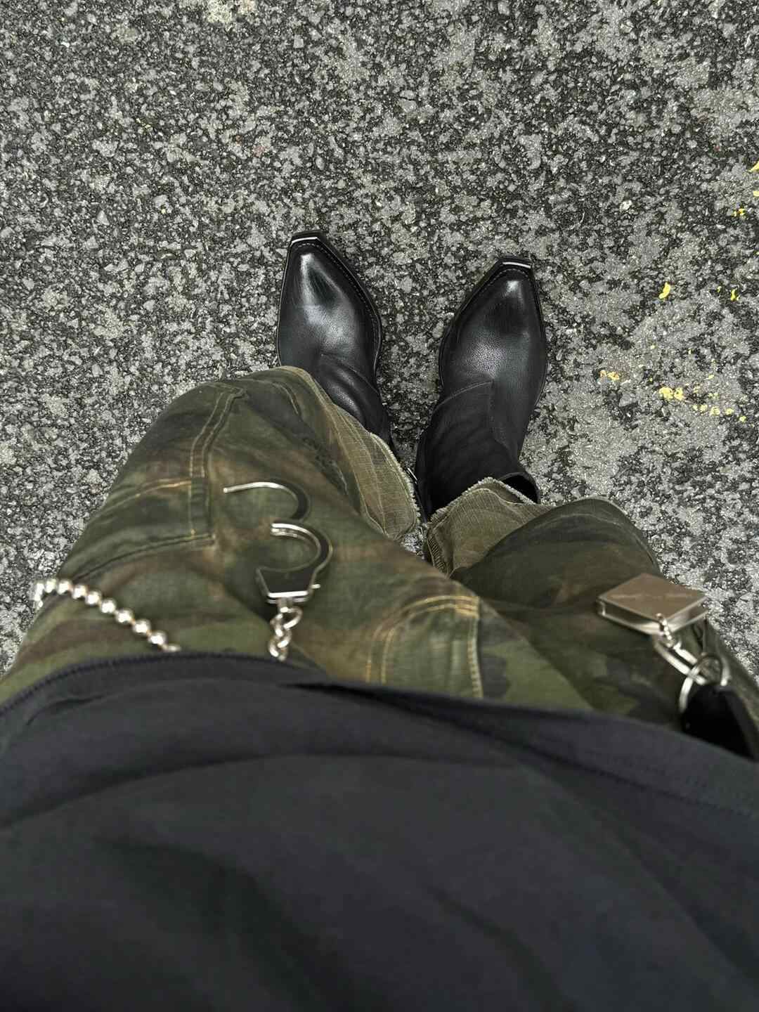 British Wizard Retro Spiral Oblique Zipper Martin Boots - Image 4