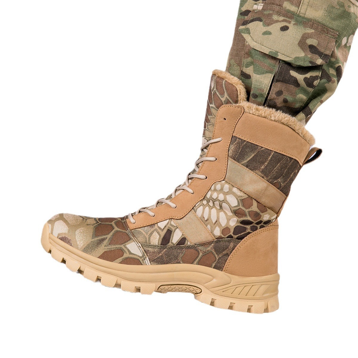 Winter Plush Thermal Cotton Boots Outdoor - Image 5