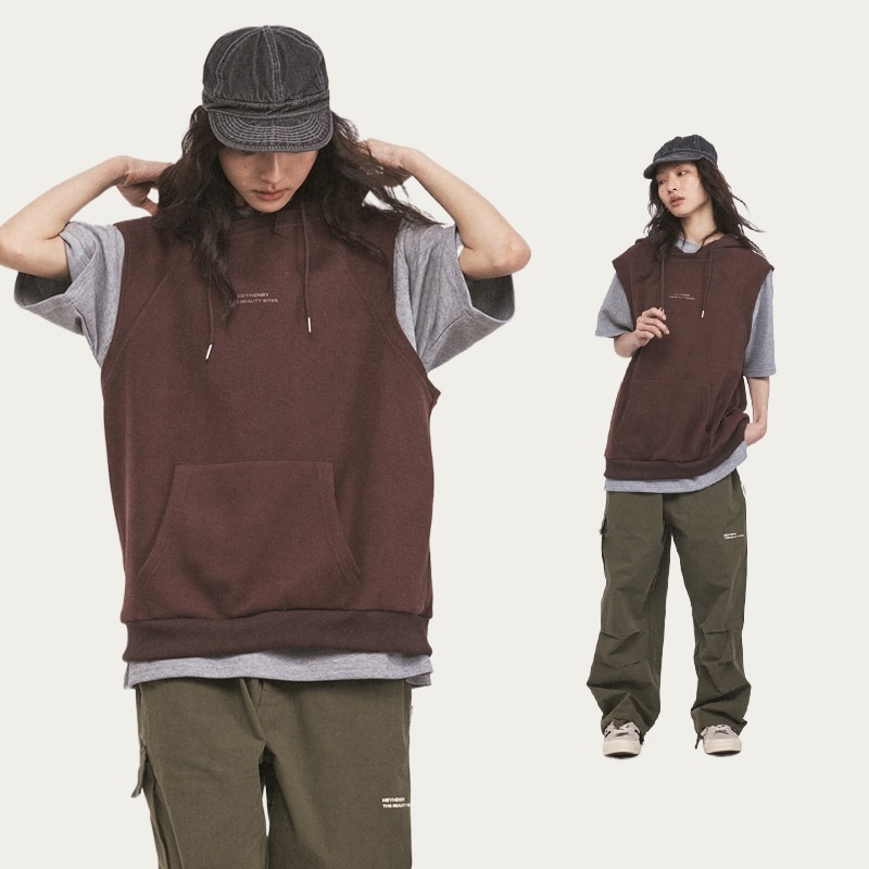 American High Street Couples Vest Outdoor Fashion Brand Fashion Retro