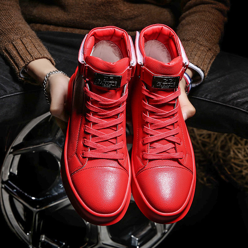 Men's Casual Sneakers High-top Dr Martens Boots - Image 2