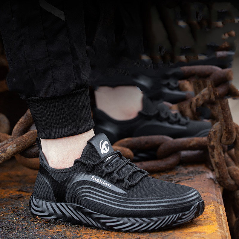 Men's Non-slip Safety Protective Shoes For Construction Sites - Image 4