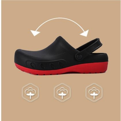 Large Size Hole Shoes Men's Home Leisure Platform Slippers Kitchen Hotel Hospital Waterproof Work Shoes