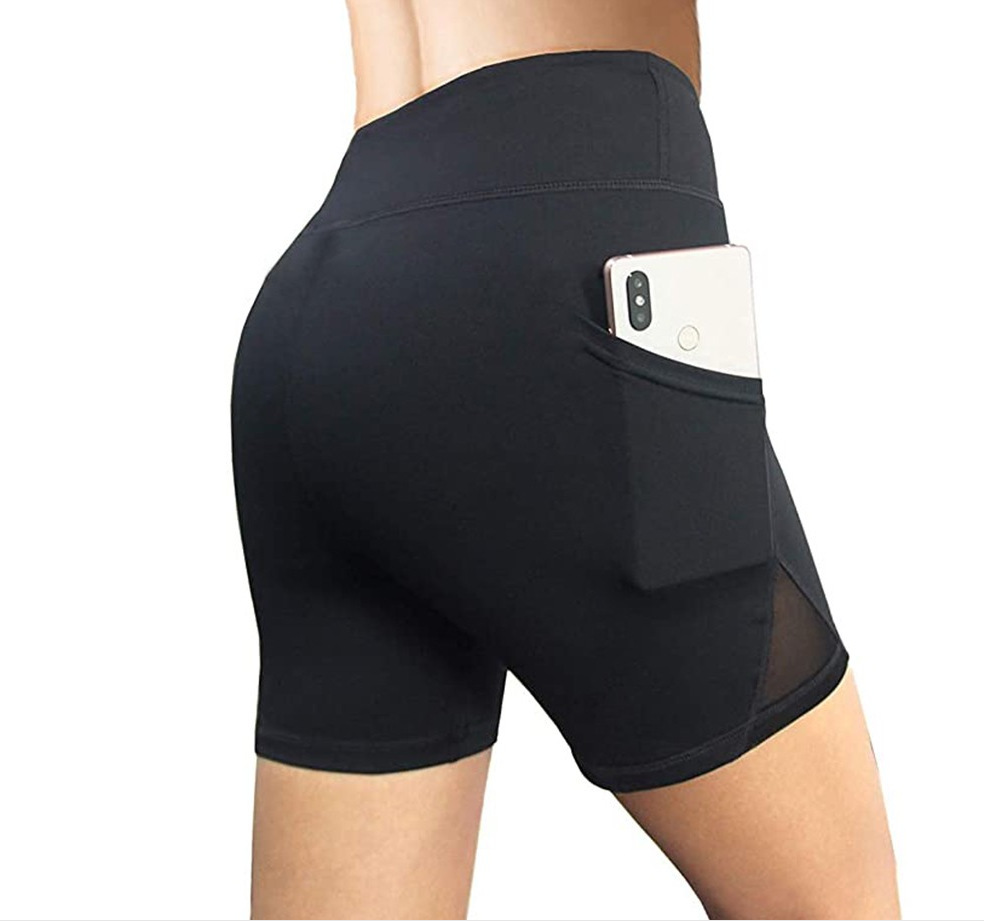 Hip Raise Yoga Women's High Waist Solid Color Tights Running Fitness Sports Pants - Image 3