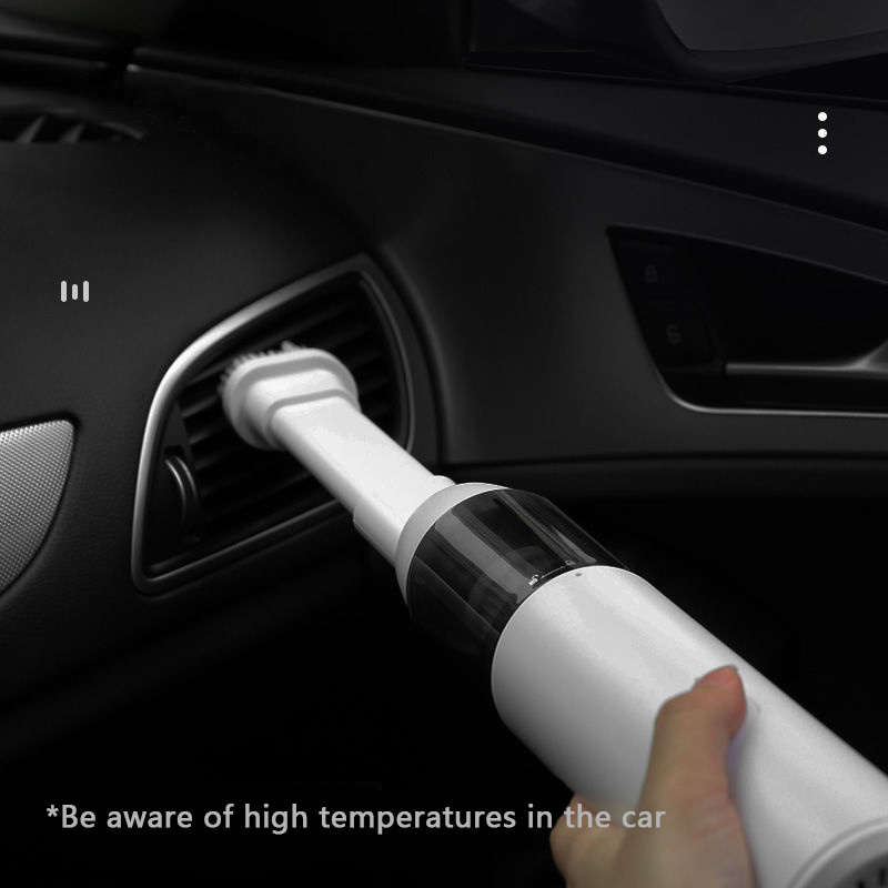High-power And Powerful Mini Car Vacuum Cleaner Wireless Charging For Household Use In The Car - Image 2