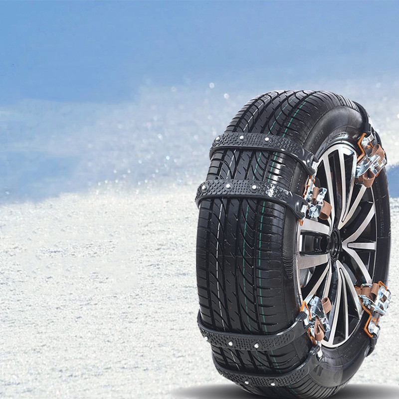 Car Tire Snow Thickened Wear-resistant Thickened Rubber Anti-slip Chain - Image 4