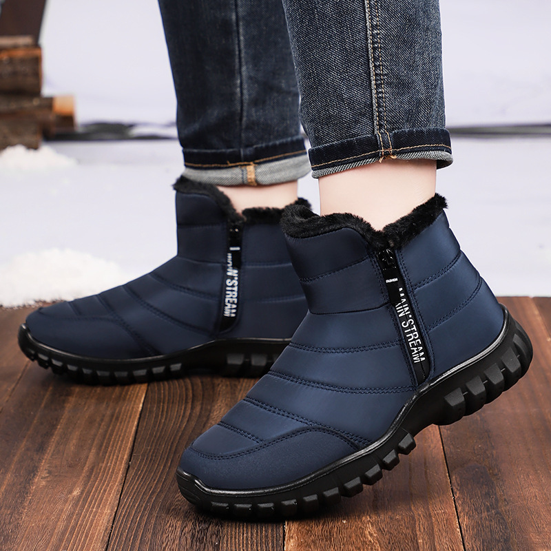 Men's Fleece-lined Thick Snow Boots — изображение 6