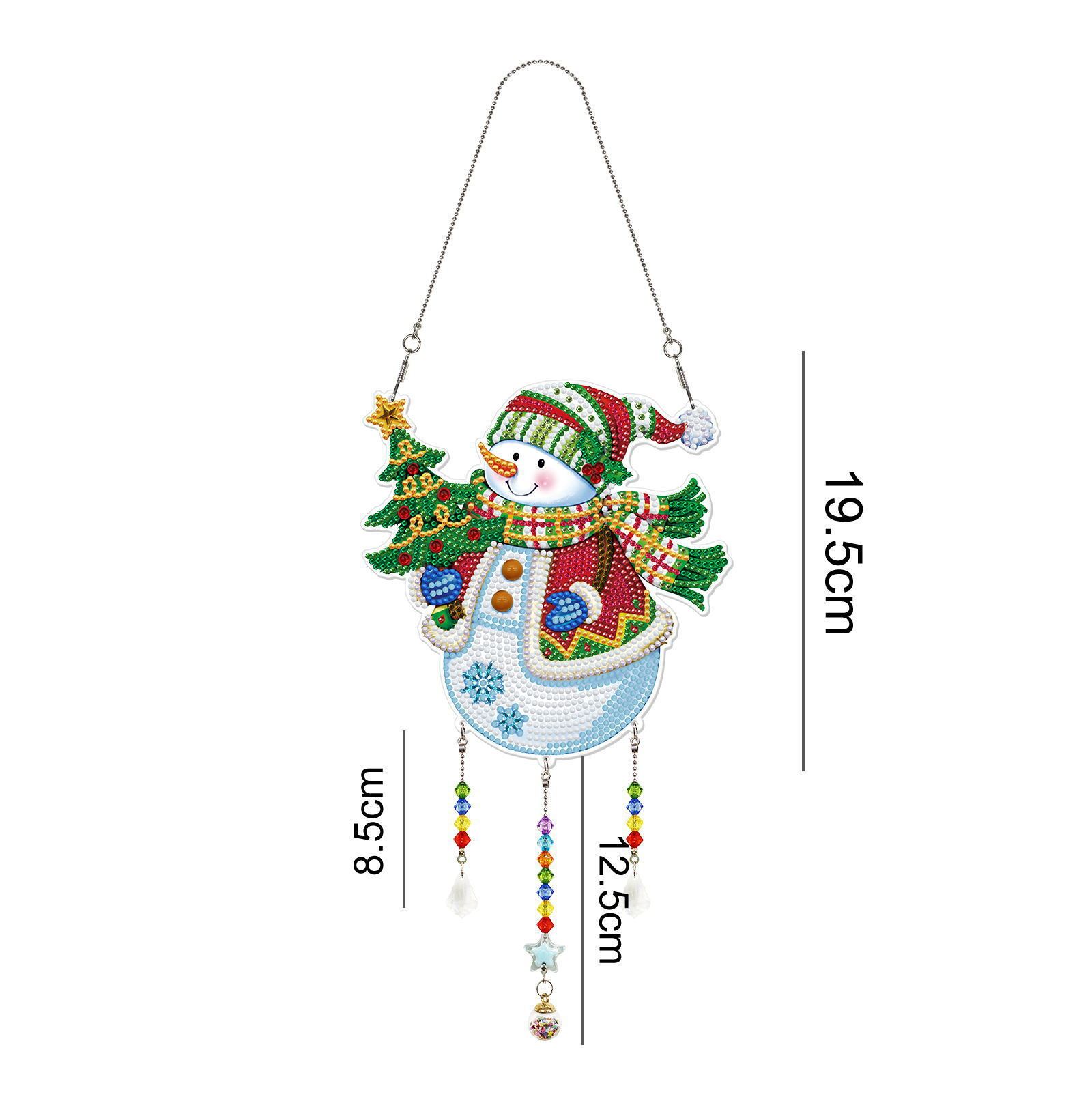 Christmas New 5d Handmade Beaded Diamond Painting Ornaments DIY — изображение 10