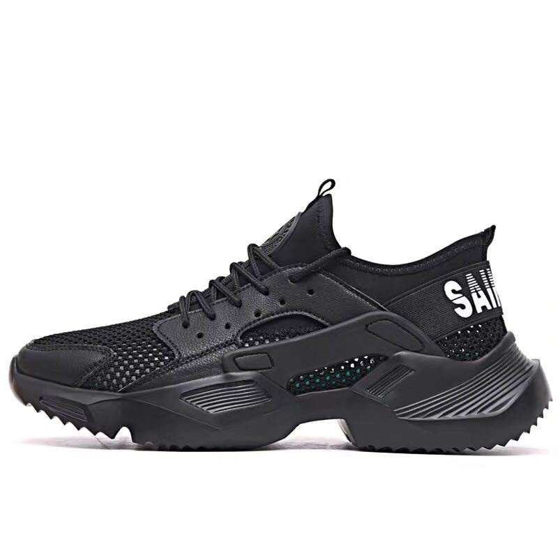 Full Black Lightweight Work Shoes - Image 5