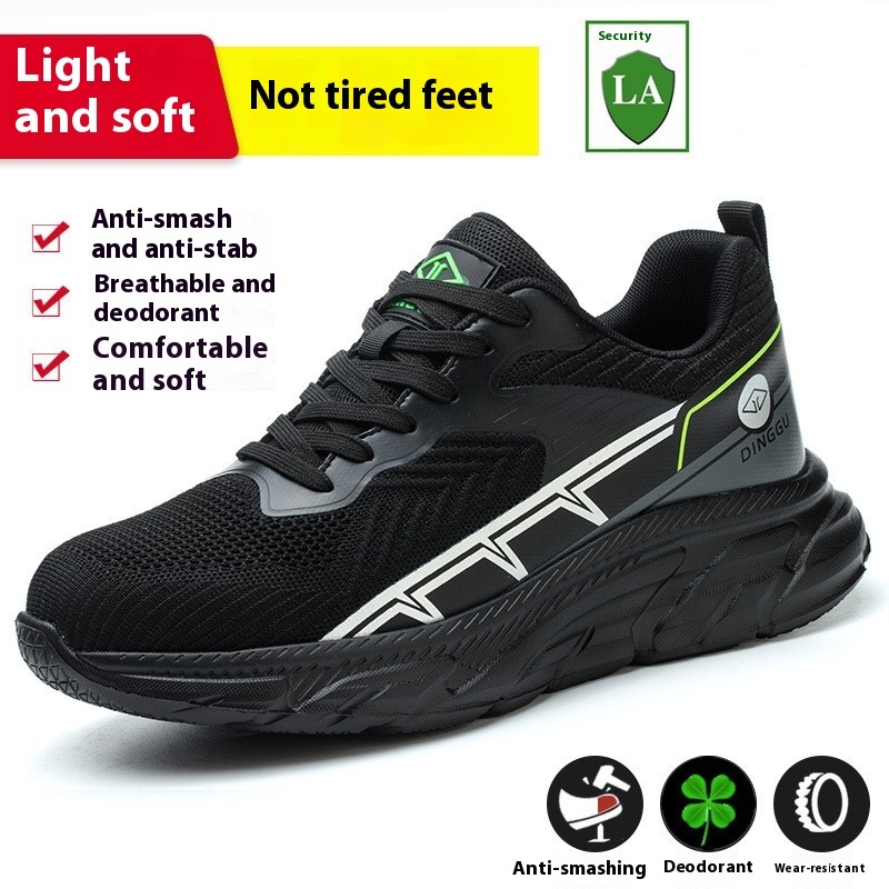 Safety Shoes Anti-smashing EVA Foam Rubber And Plastic Sole Breathable Lightweight – Bild 5