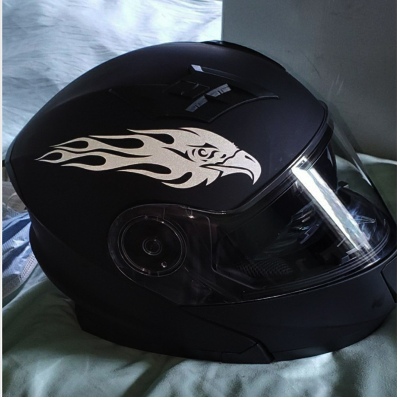 Car And Motorcycle Reflective Stickers Paired With Eagle Flame Car – Bild 5