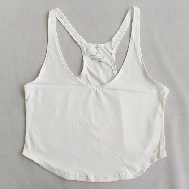 Stretch Slim Racer Vest Yoga Pants - Image 5