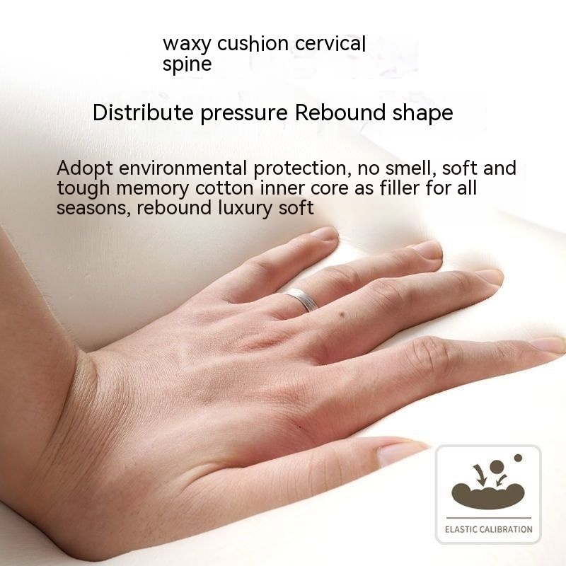 Automotive Headrest Shoulder Pillow Cervical Pillow Four Seasons Universal Car Pillow Driving Memory Foam Neck Pillow — изображение 8