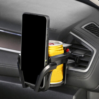 Car Air Outlet Mobile Phone Holder Multifunctional Beverage Holder