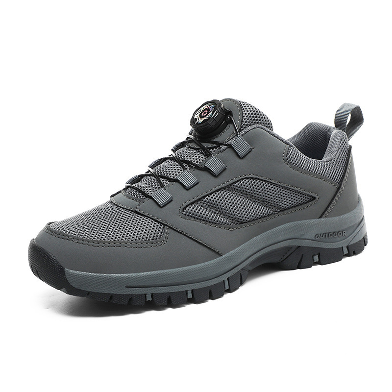 Extra Large Size Work Training Shoes Male Black Breathable – Bild 7