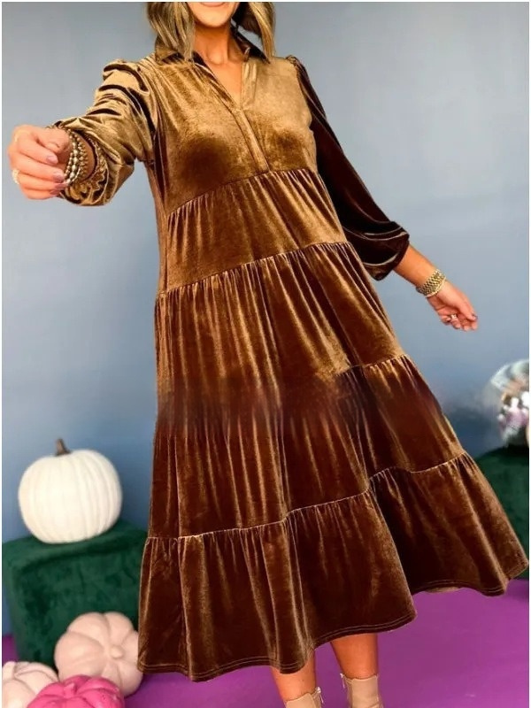 Autumn And Winter New Loose Dress Women - Image 2