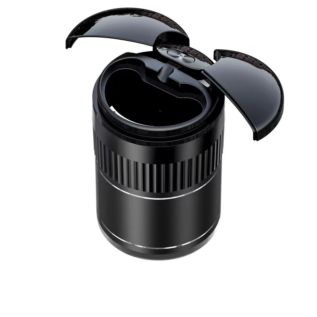 Car Automatic Sensing Touch Infrared Smoking Metal Smart Ashtray With Lid – Bild 6