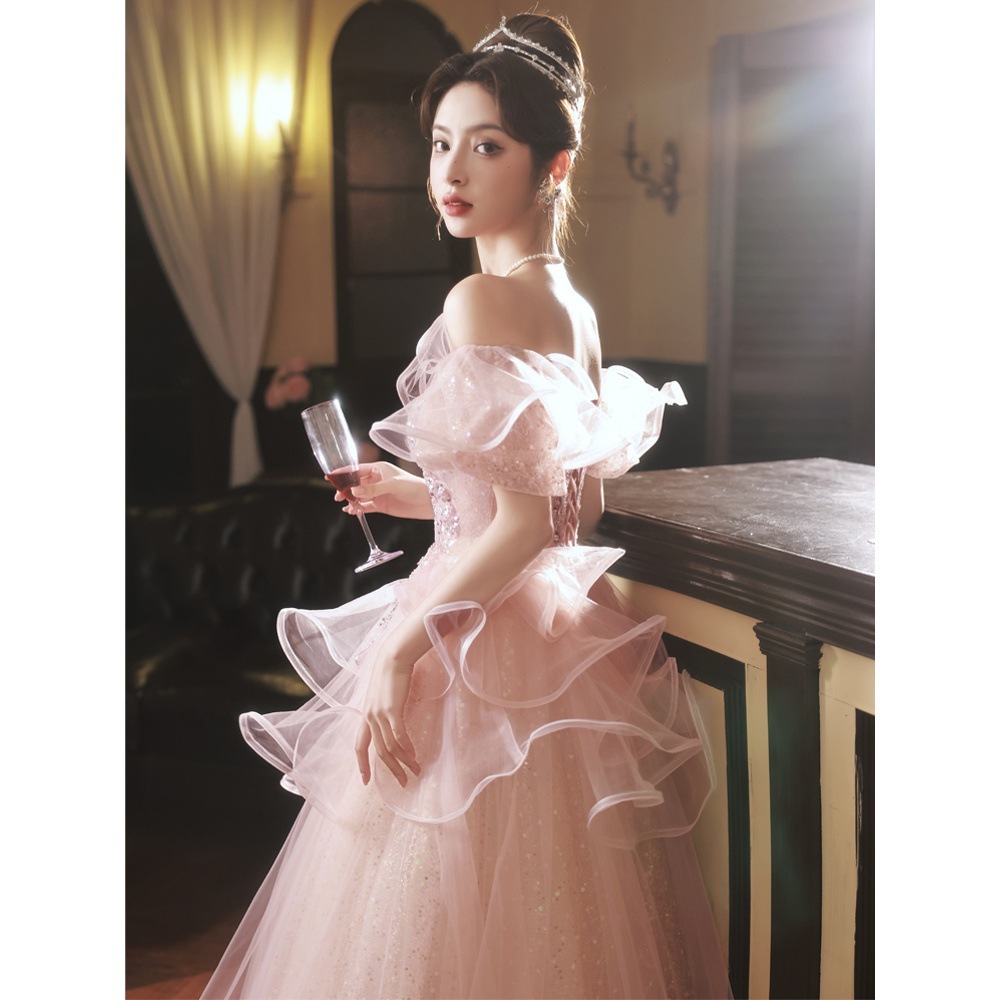 Evening Dress Women's Banquet Ceremony Exam Super Fairy Princess – Bild 4