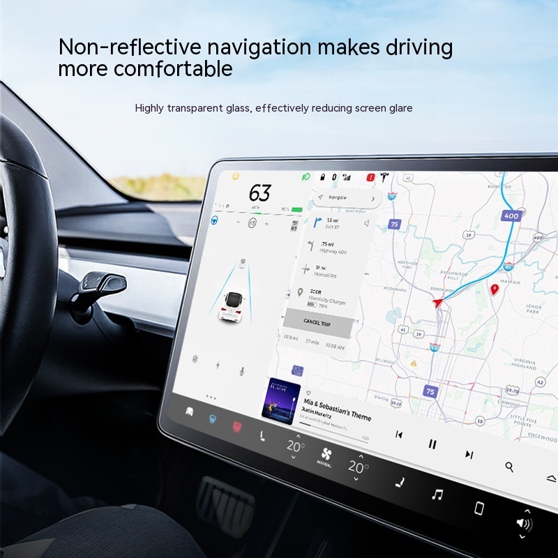 Huanxin Version 2024 Navigation Central Control Tempered Film - Image 2