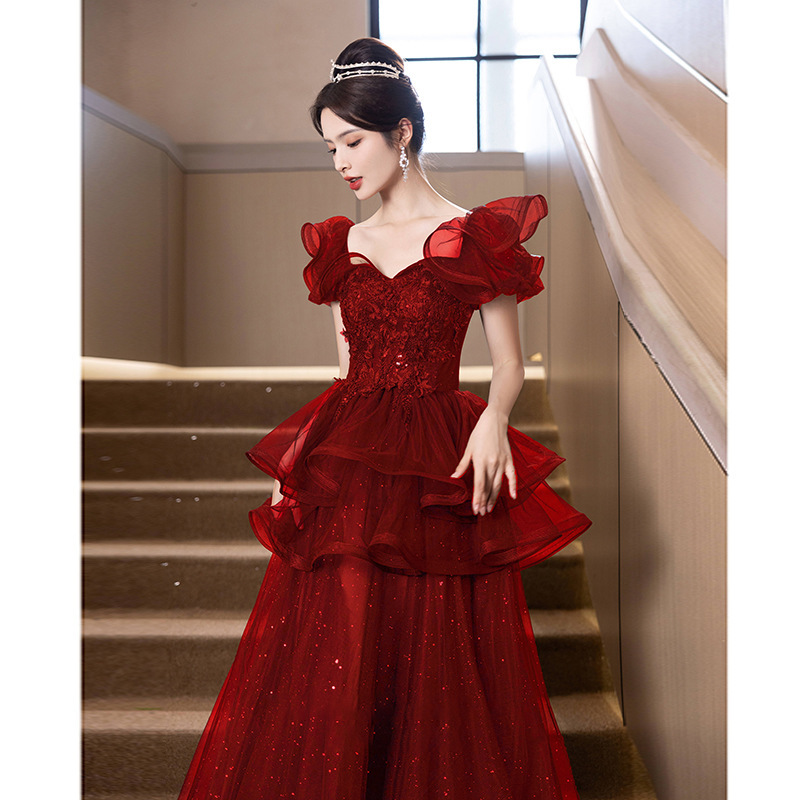 Evening Dress Women's Banquet Ceremony Exam Super Fairy Princess – Bild 8