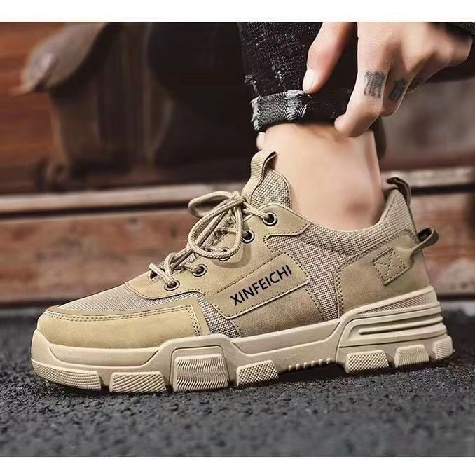 Men's Shoes Non-slip Construction Site Work Wear-resistant Sports Leisure