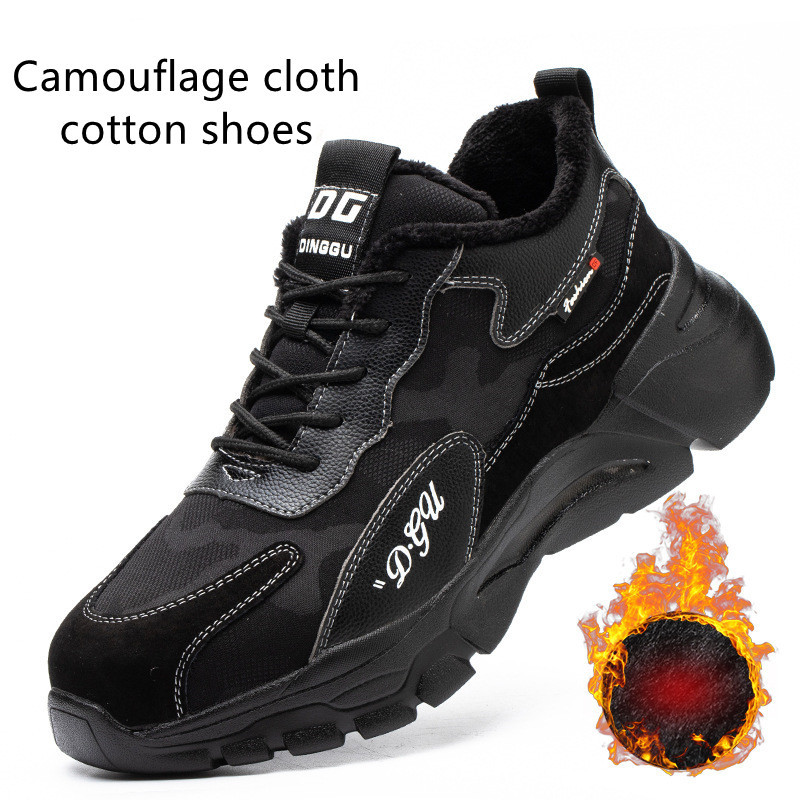 Men's Safety Shoes Anti-smashing And Anti-piercing Steel Toe - Image 5