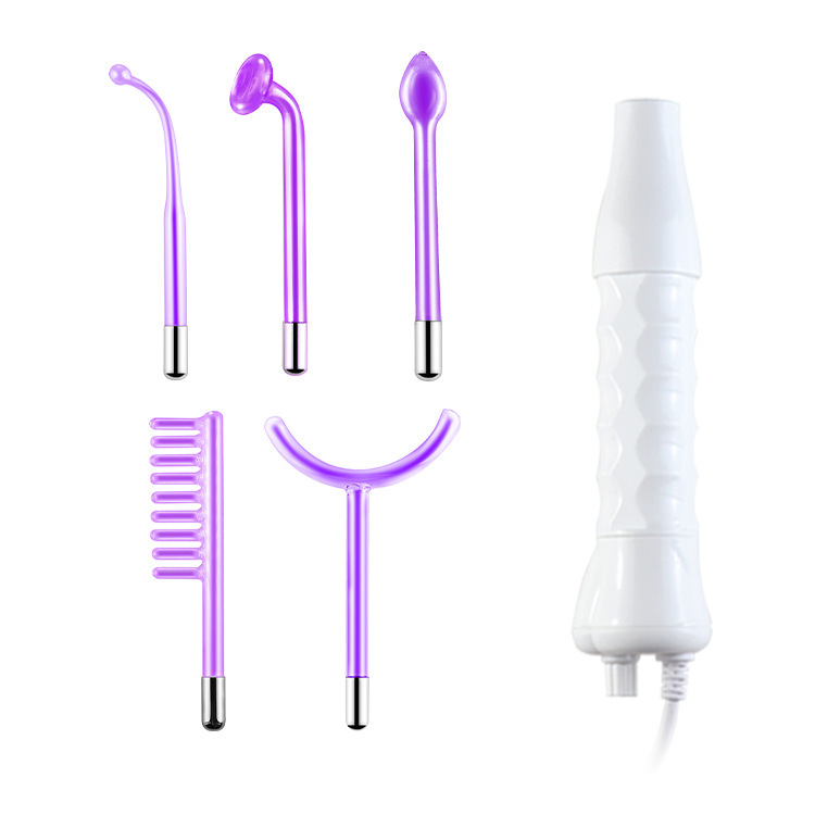 Beauty Instrument 5-piece Set Of Current Comb Stick Red Purple Blue Light - Image 7