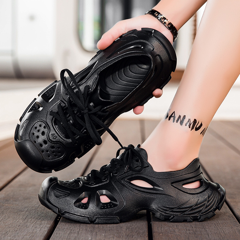 Non-slip Lace-up Sports Outdoor Men's Sandals - Image 2