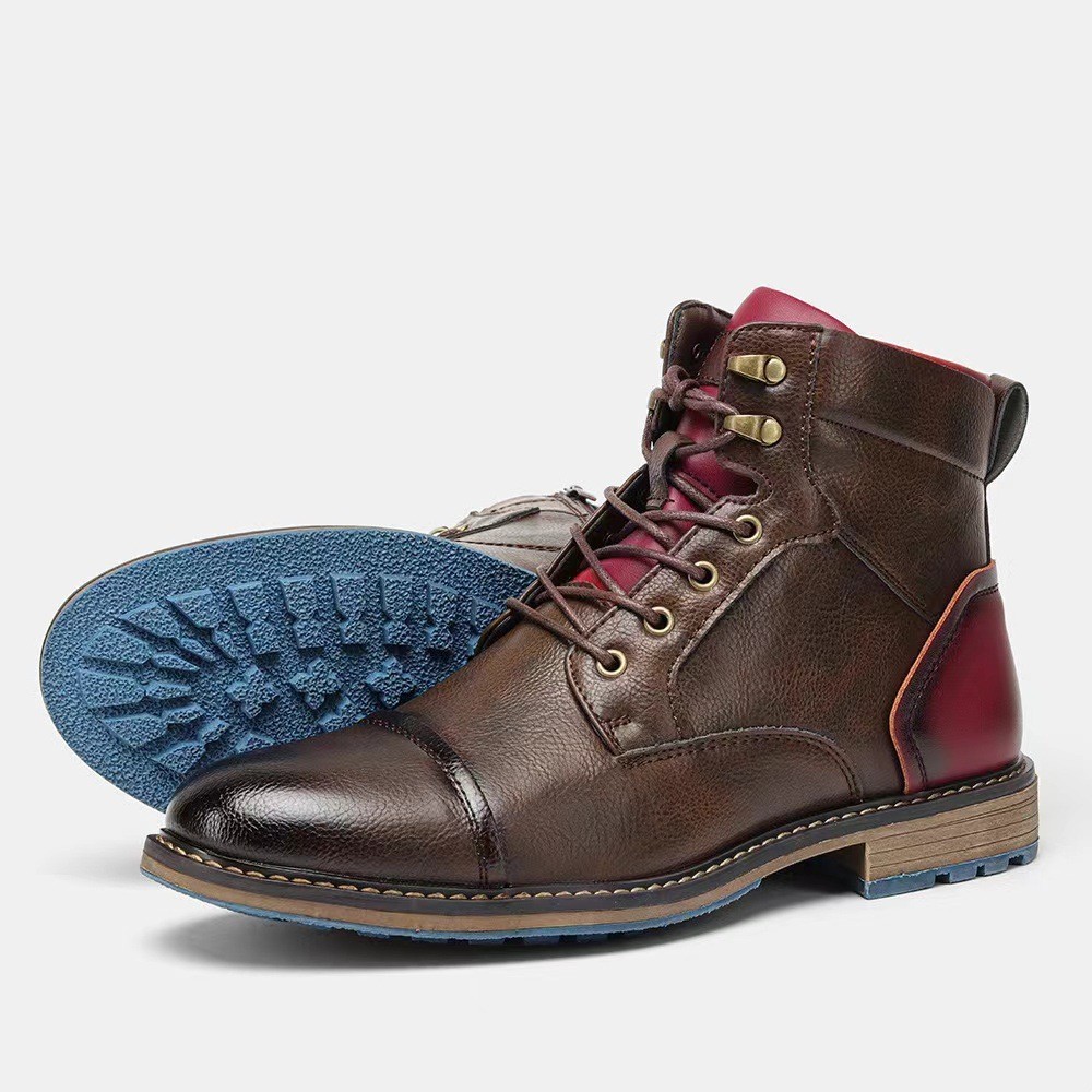 Men's Fashion High-top Martin Boots - Image 2