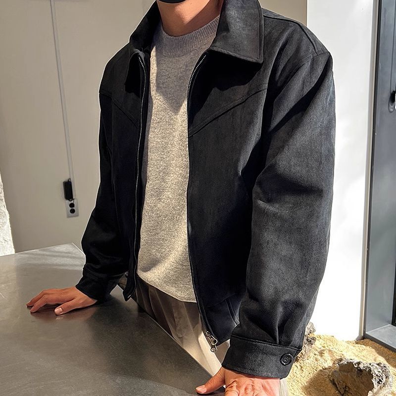 Spring And Autumn Loose Lapels Fashion Short Jacket Hong Kong Style Coat Fashion - Image 3