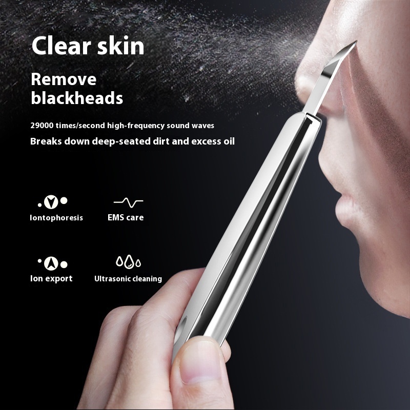 Ultrasonic Skin Cleaner Electric Blackhead Household Shovel Pore Import And Export Beauty Instrument