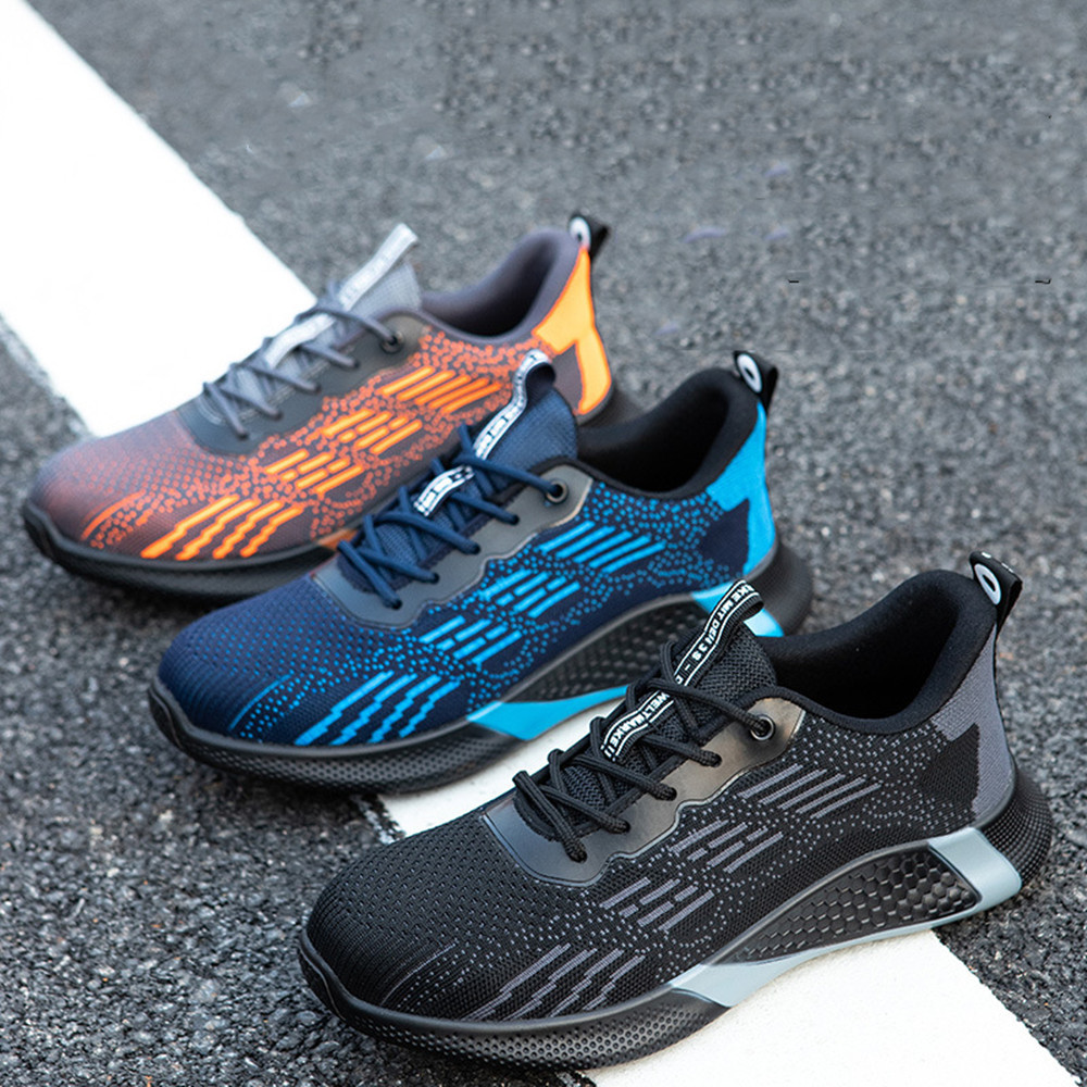 Anti-smashing And Anti-piercing Steel Toe Work Shoes