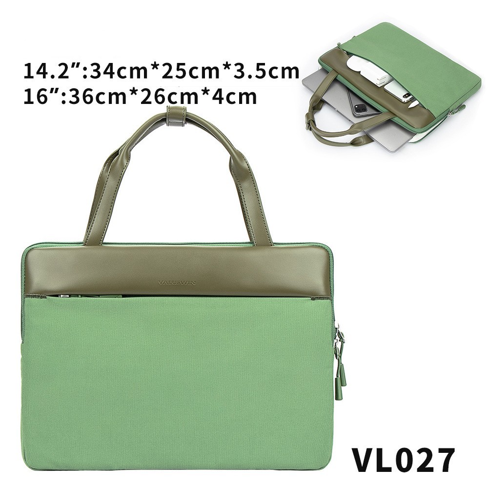 Laptop Bag Simple Two Colors Waterproof Ipad Laptop Sleeve Laptop Bag Girl Portable – Bild 3
