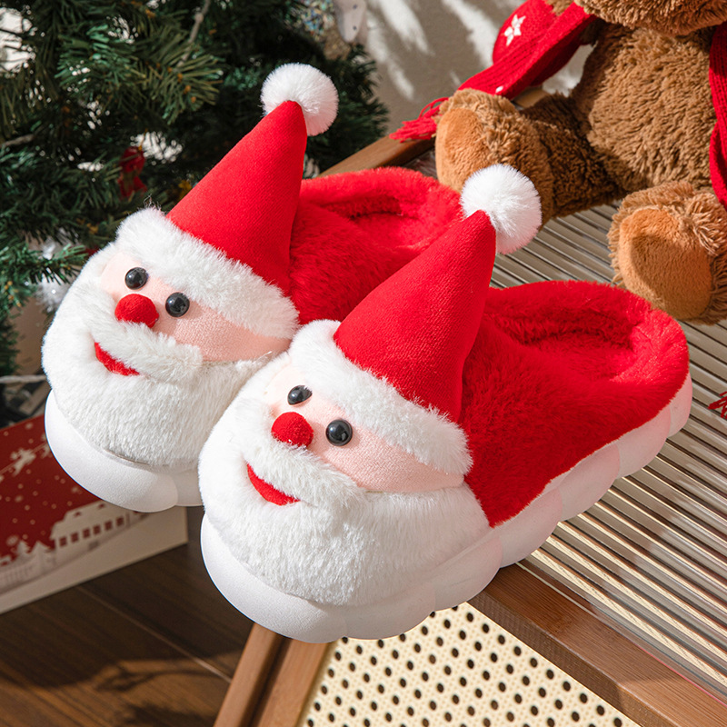 Santa Claus Home Thick-soled Non-slip Slippers — изображение 6