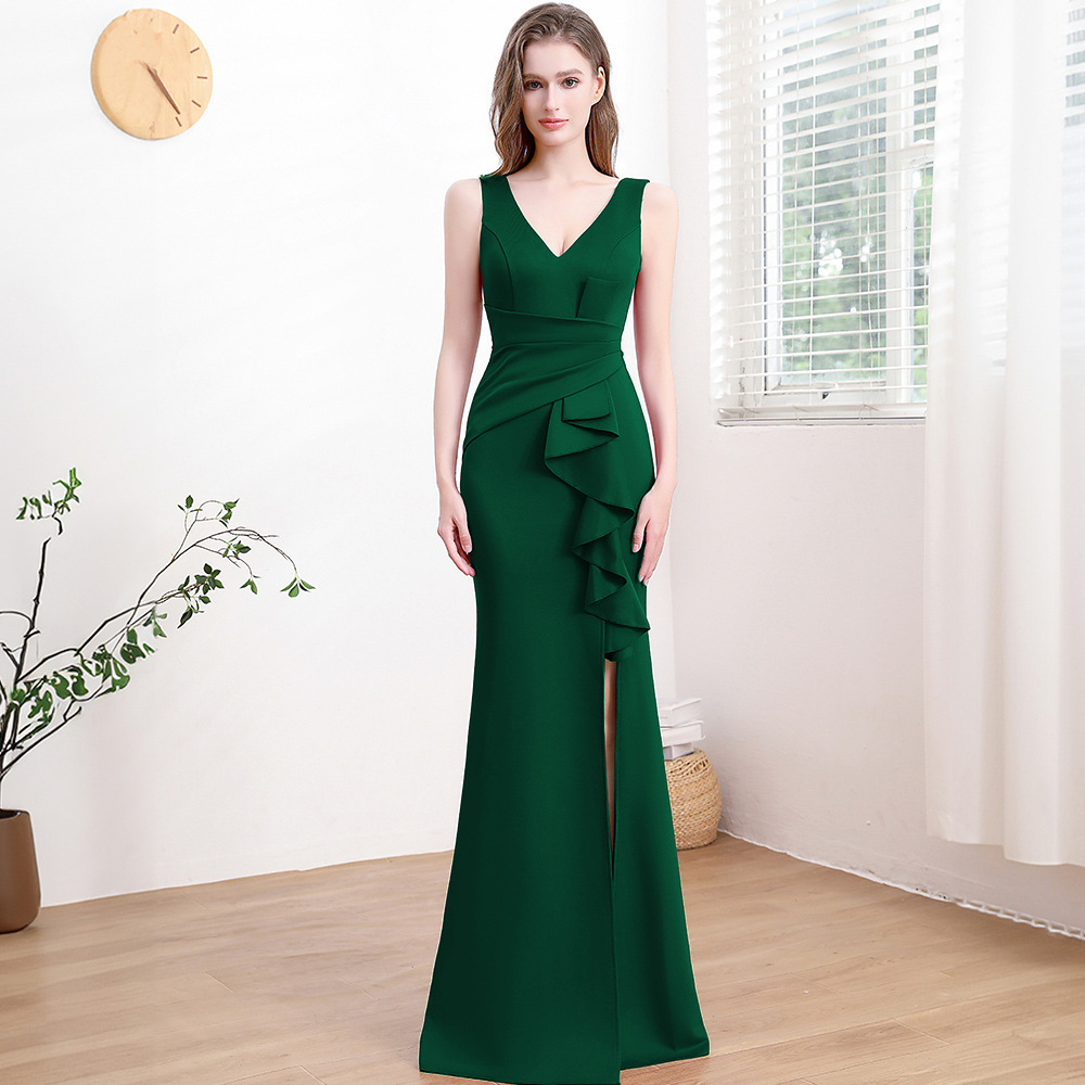 Evening Gown For Women High-end Elegant Simple And Light Luxury — изображение 8