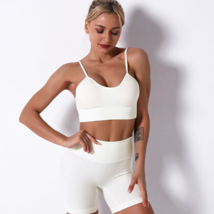 Women's Nylon Yoga Pants Set