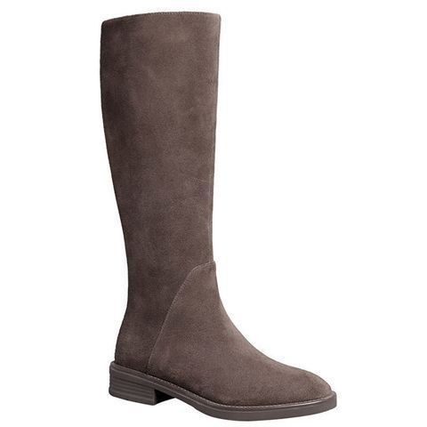 Women's Solid Color Fashion Frosted Long Martin Suede Boots — изображение 7