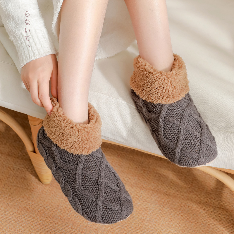 Floor Winter Home Non-slip Slippers Socks - Image 8