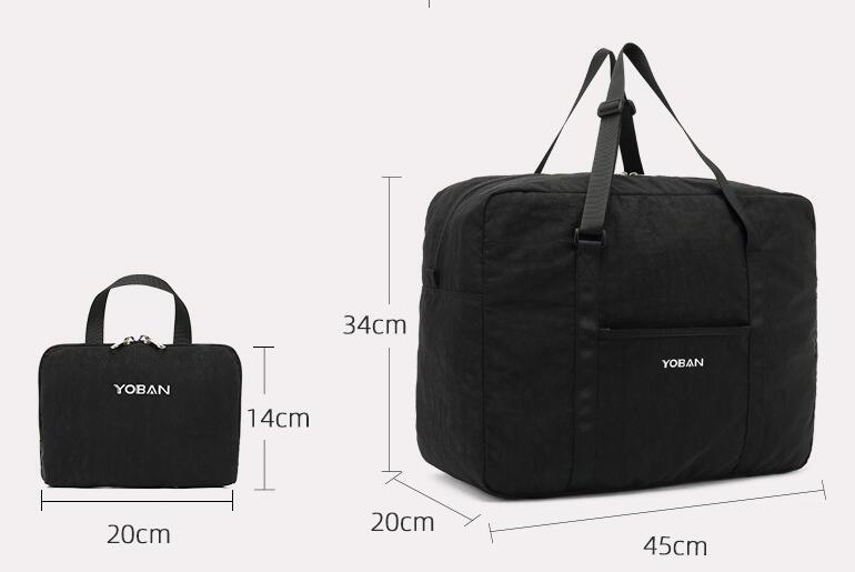 Wear-resistant Waterproof Storage Breathable Burden-free Folding Travel Bag – Bild 6
