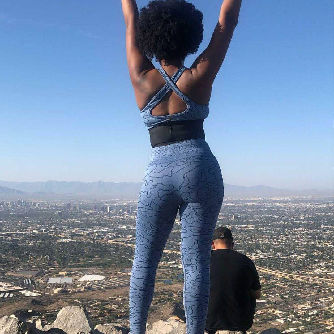 Seamless Yoga Tracksuit Shark Pants Super - Image 5