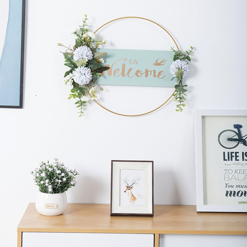 Welcome Sign Window Wall Decoration Garland - Image 2