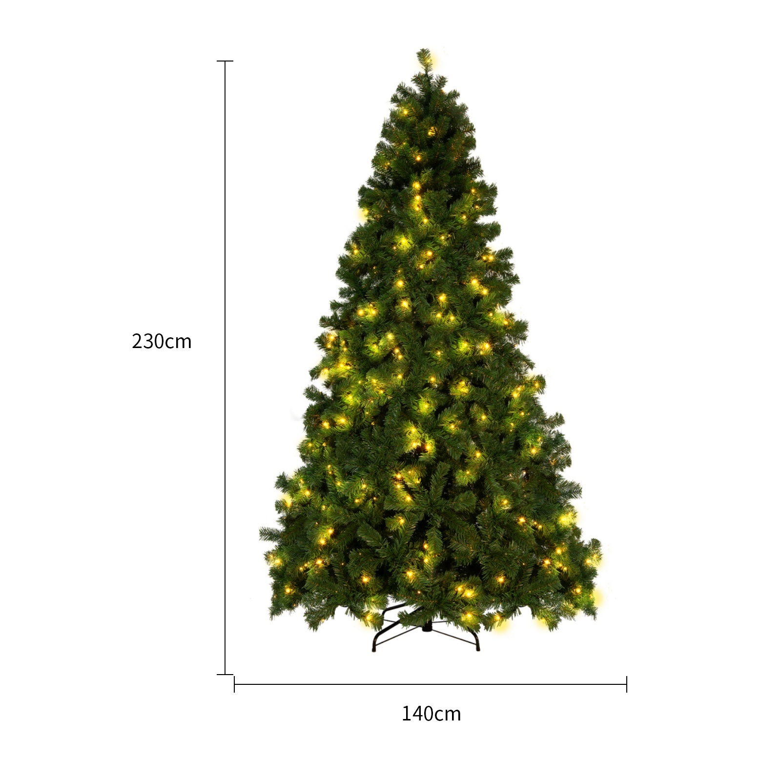 Christmas Tree PVC Artificial Snow Christmas Tree Mall Window Decoration Tree Cedar Christmas Tree Christmas Decoration Supplies – Bild 9