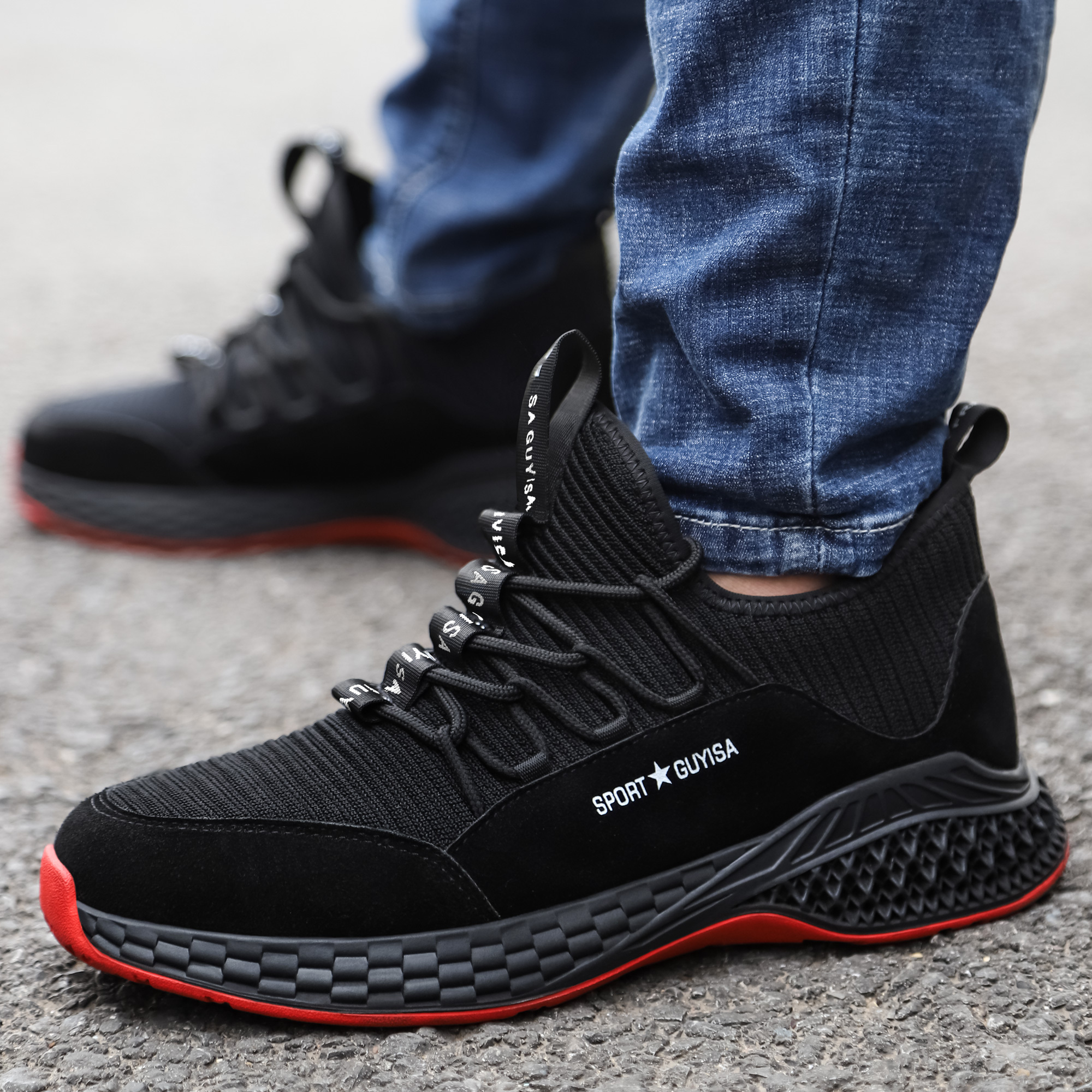 Spring And Summer Labor Insurance Shoes Men's Anti-smash And Anti-stab Safety – Bild 5