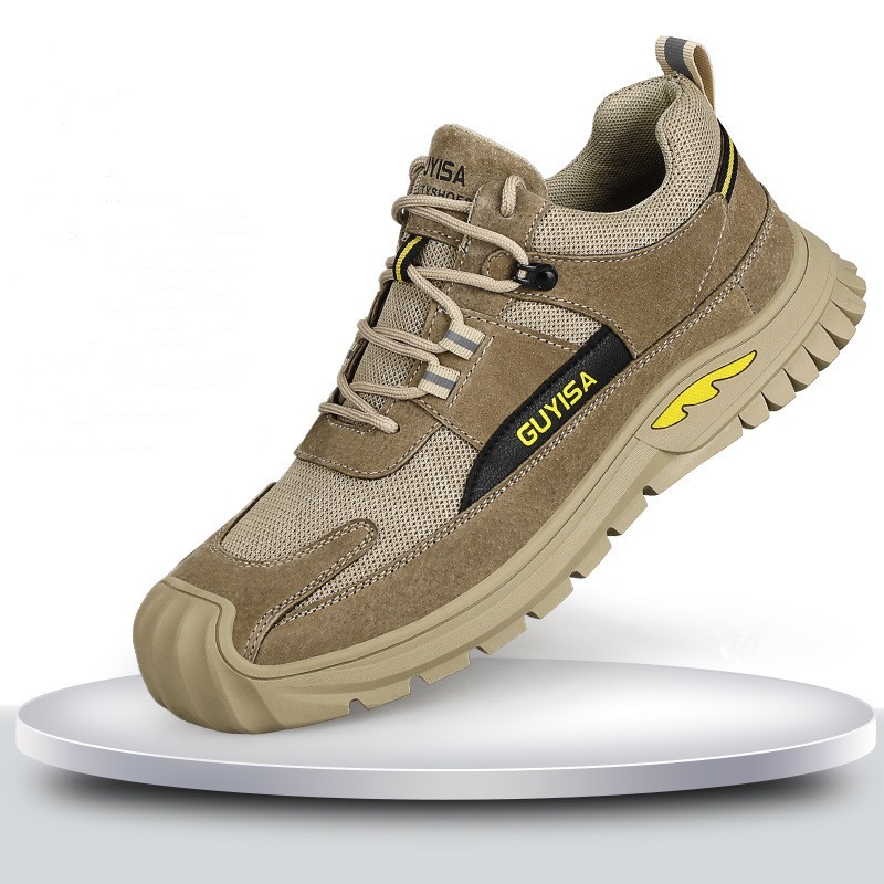 Anti-smash And Anti-puncture Steel Baothead Comfortable Soft Soled Safety Shoes - Image 4