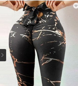 Hip-Lifting Sweatpants Leggings Women's Yoga Pants Stretch Fitness Pants - Image 7