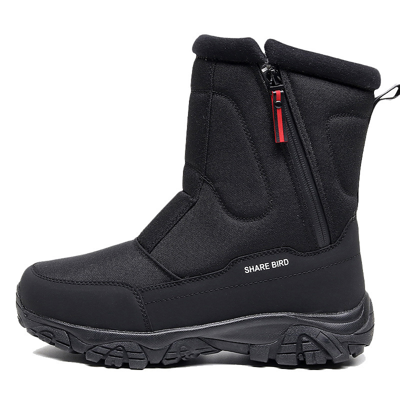 Winter Outdoors Thick Snow Boots Men's - Image 6
