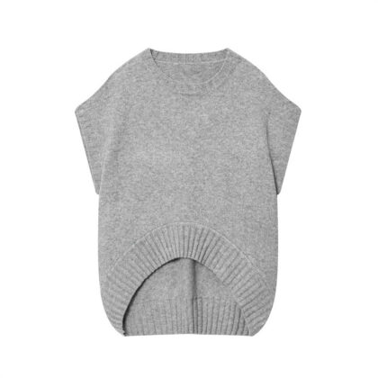 Fashion Knitted Oversized Vest Sweater