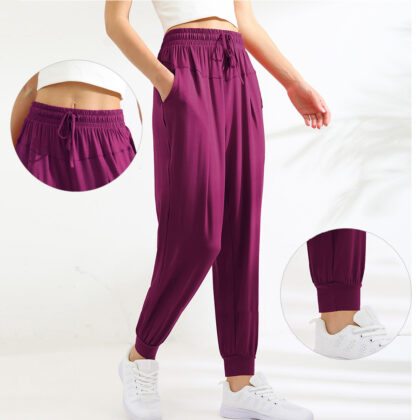 Women's Yoga Fitness Running Pants Casual Sports Pants