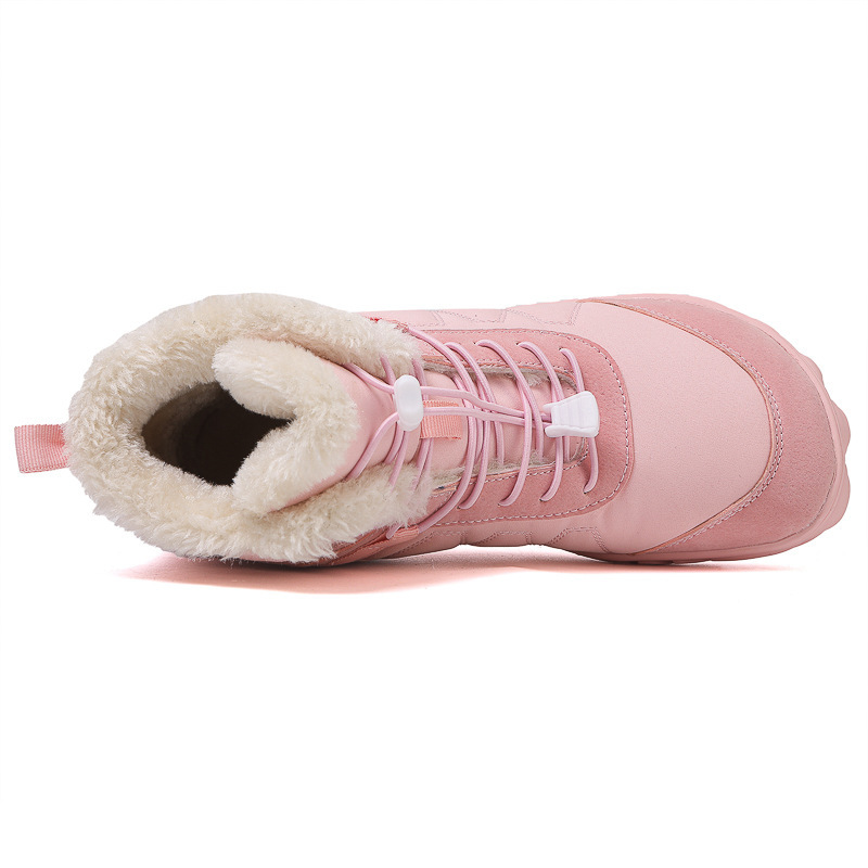 Outdoor Snow Boots Men's Platform Plus Waterproof Five-finger Hiking Shoes - Image 5