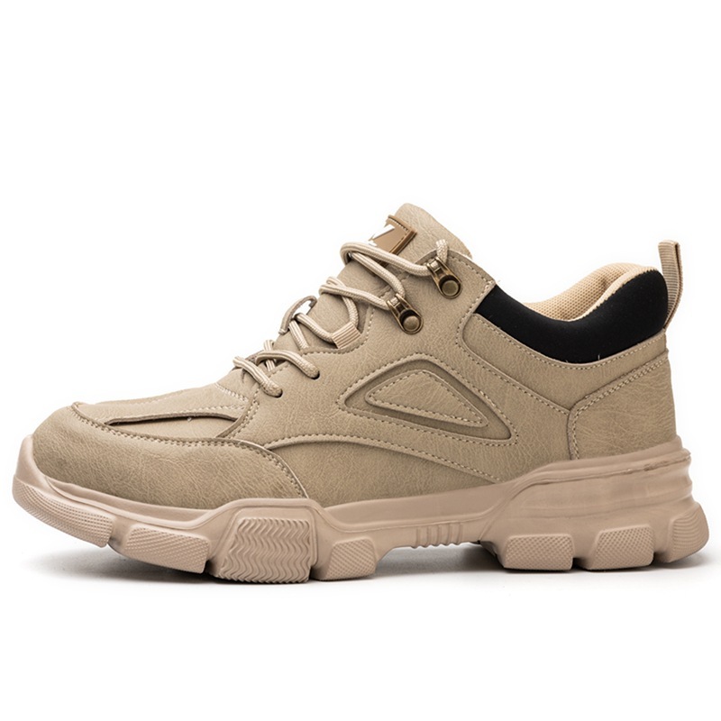 Men's Anti-smashing Anti-penetration Work Steel Toe Cap Work Shoes - Image 4