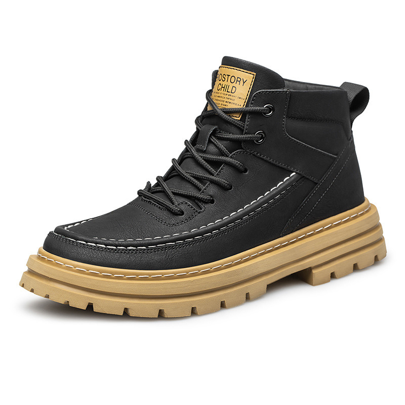 Men's High-top Martin Outdoor Workwear Boots — изображение 2
